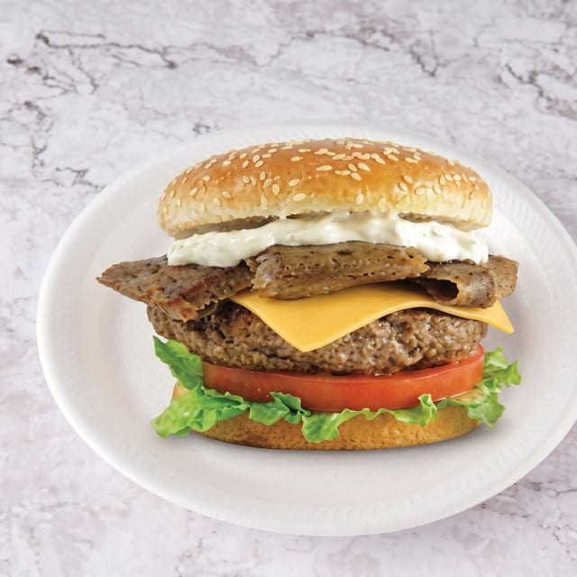 DBL Cheese burger.