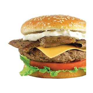 DBL Gyro Cheeseburger